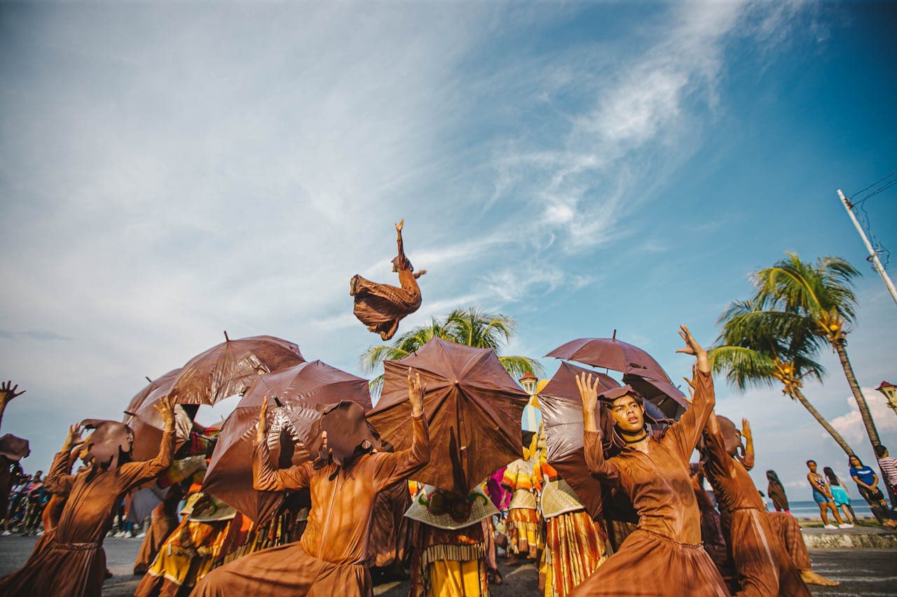 Cultural festival performers